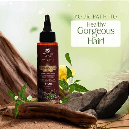 Ayouthveda Bhrngaraja Taila - 100 ml