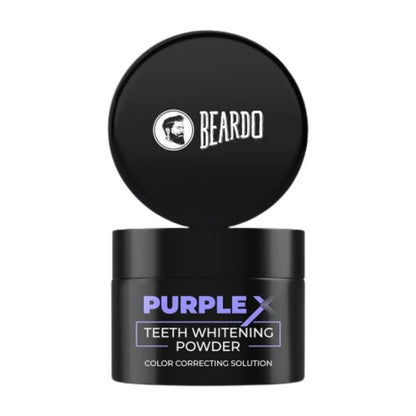 Beardo Purple X Teeth Whitening Powder - 50 gm