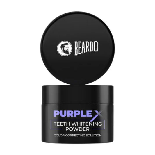 Beardo Purple X Teeth Whitening Powder - 50 gm