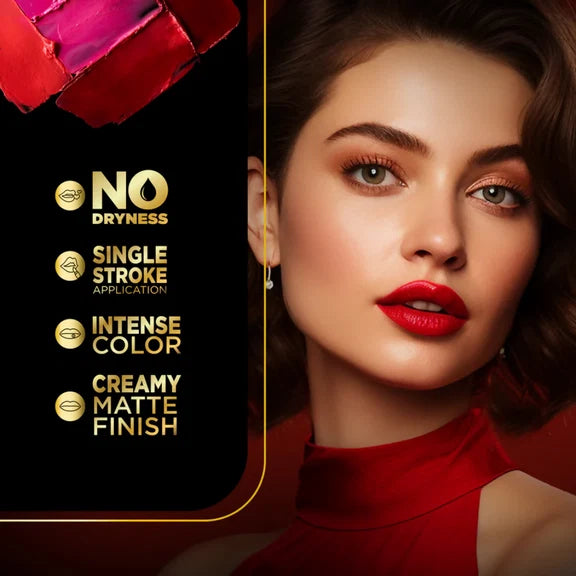 Faces Canada Comfy Matte Creme Lipstick - Make A Wish 20 - 4.2 gm