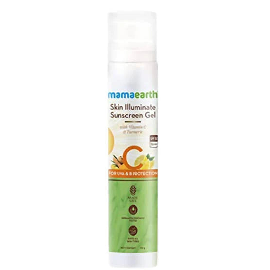 Mamaearth Skin Illuminate Sunscreen Gel with SPF 50, Pa+++