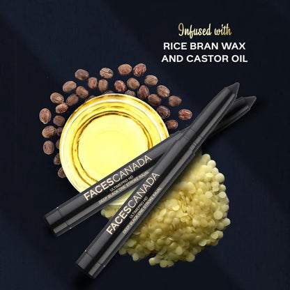 Faces Canada Ultime Pro HD Deep Black One Stroke Kajal - 1.4 gm