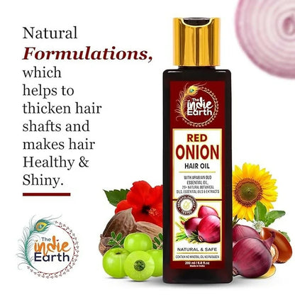 The Indie Earth Red Onion Hair - 200 ml