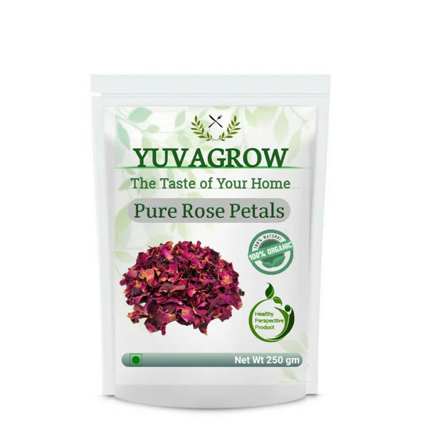 Yuvagrow Pure Rose Petals - 250 gm