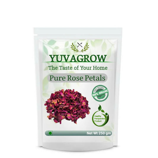 Yuvagrow Pure Rose Petals - 250 gm