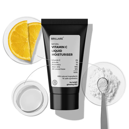 Mini Vitamin C Liquid Moisturizer for bright, glowing skin (10ml)