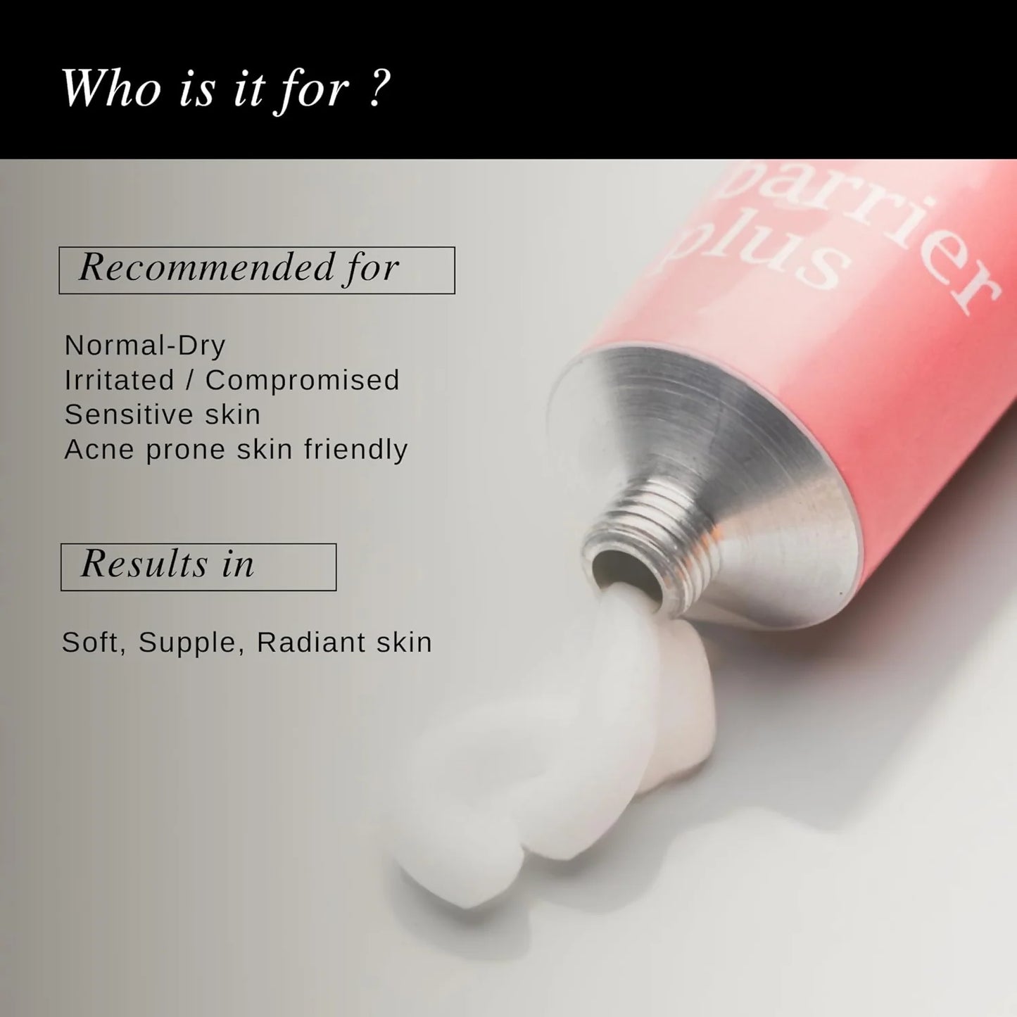The Formularx Peptide Ceramide Moisturizer - Barrier Plus - 50 gm