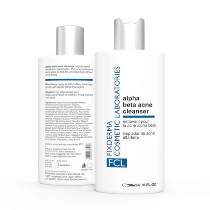 FCL Alpha Beta Acne Cleanser - 200 ml