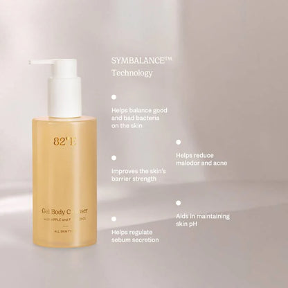 82??E By Deepika Padukone Gel Body Cleanser With Apple, For All Skin Types