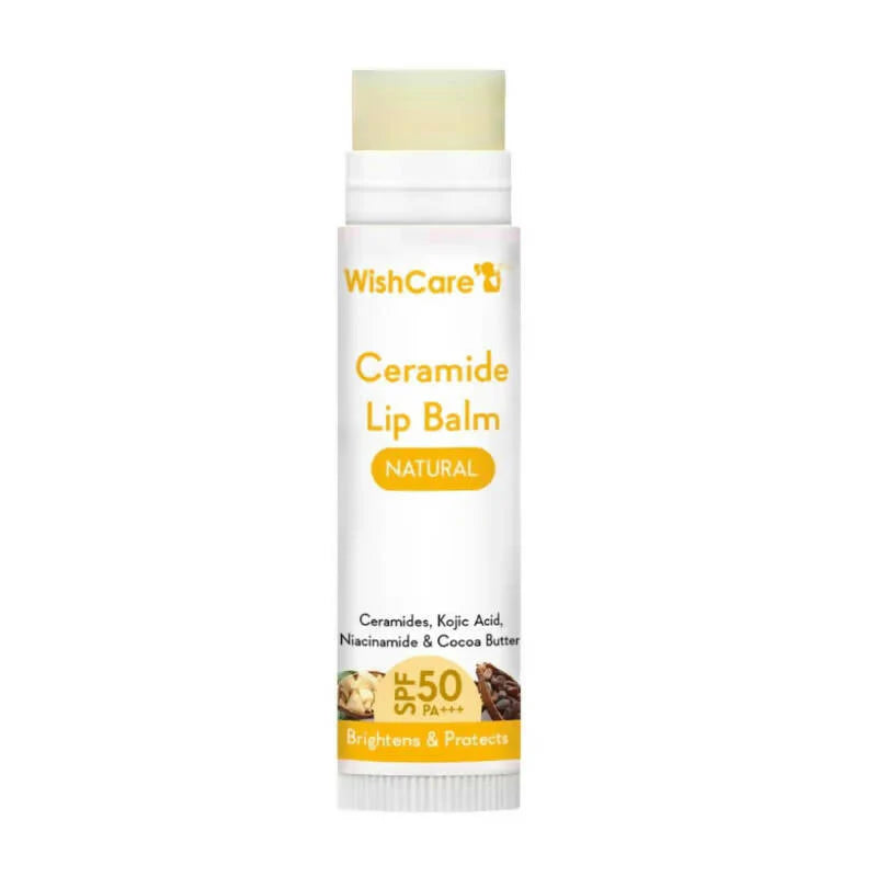 Wishcare Ceramide Lip Balm with SPF50 PA+++ - Natural