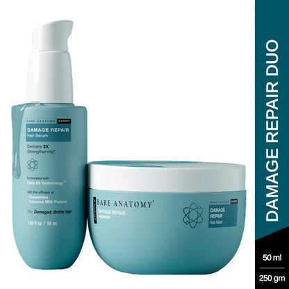 Bare Anatomy Expert Damage Repair Hair Mask & Serum Duo - combo