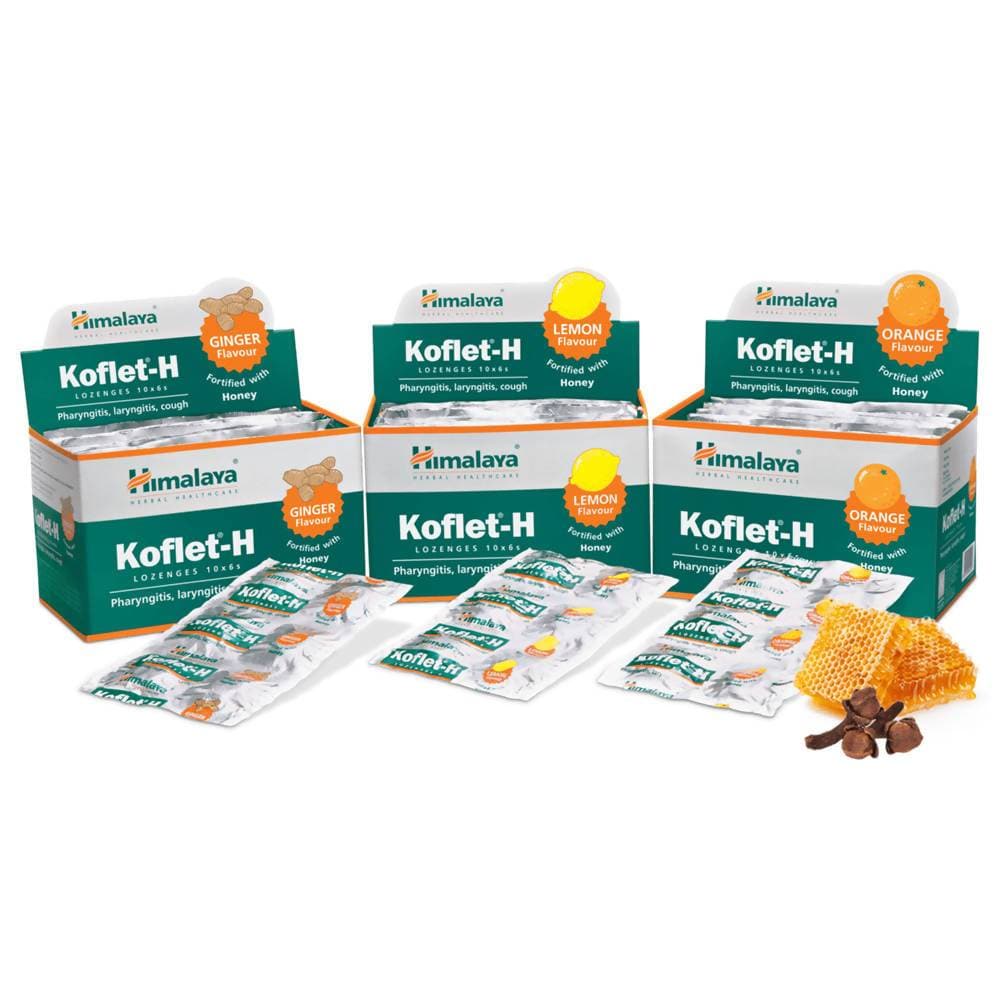 Himalaya Koflet H Lozenges -Orange Flavour