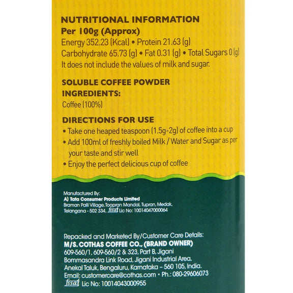 Cothas Coffee Royal Blend Instant Coffee Powder