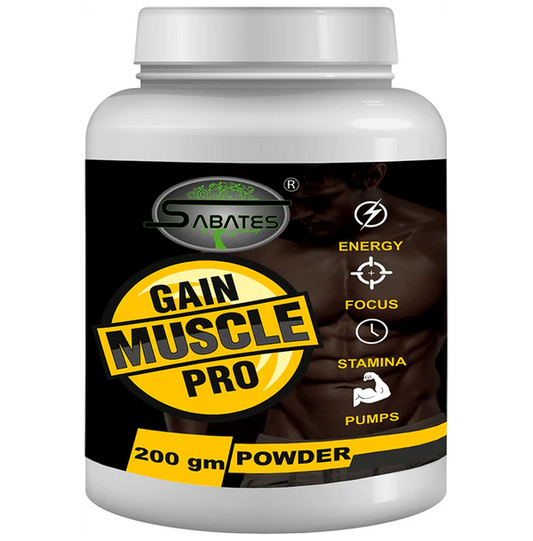 Sabates Gain Muscle Pro Powder - 200 gm