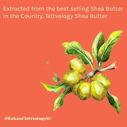Tattvalogy African Shea Oil - Shea Butter Extract, Deeply Moisturizes Hair & Skin for Nourishment - 15 ml
