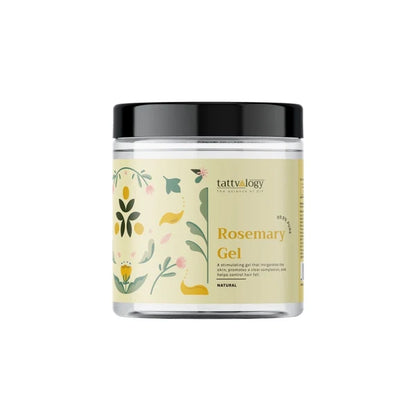 Tattvalogy Pure Rosemary Gel -Soothes Skin, Reduces Acne, Pigmentation for Clear Radiant Complexion - 150 gm
