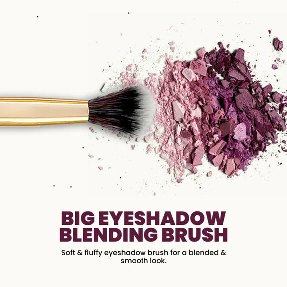 MARS Cosmetics Artist's Arsenal Professional Big Blending Eyeshadow Brush Golden - 1 Pcs
