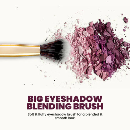 MARS Cosmetics Artist's Arsenal Professional Big Blending Eyeshadow Brush Golden - 1 Pcs