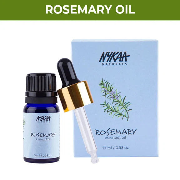 Nykaa Naturals Bestseller Rosemary Essential Oil For Hair Growth & Nourishing Scalp - 100% Natural - 10 ml