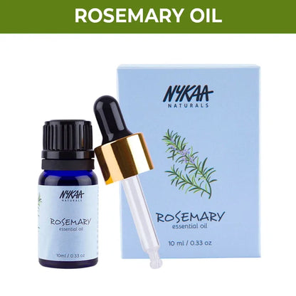 Nykaa Naturals Bestseller Rosemary Essential Oil For Hair Growth & Nourishing Scalp - 100% Natural - 10 ml
