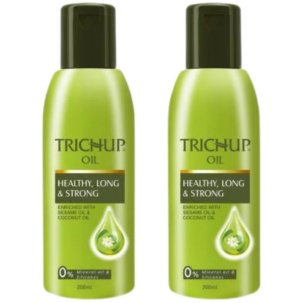 Vasu Healthcare Trichup Healthy Long & Strong Hair Oil - 200 ml - Pack of 2