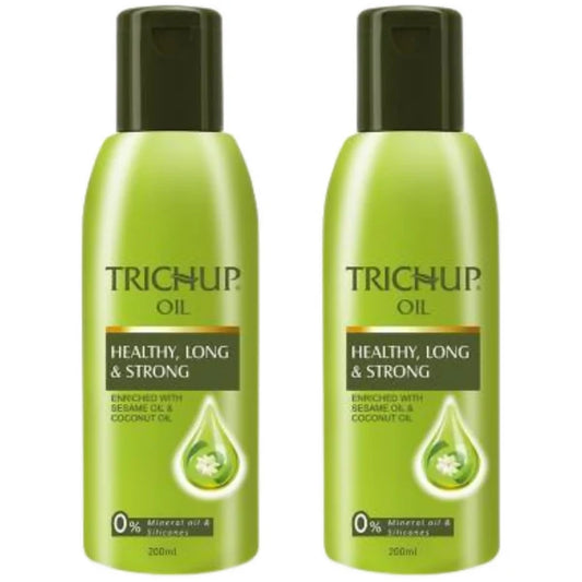 Vasu Healthcare Trichup Healthy Long & Strong Hair Oil - 200 ml - Pack of 2