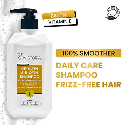 The Skin Story Advanced Frizz Control Keratin Shampoo - 250 ml