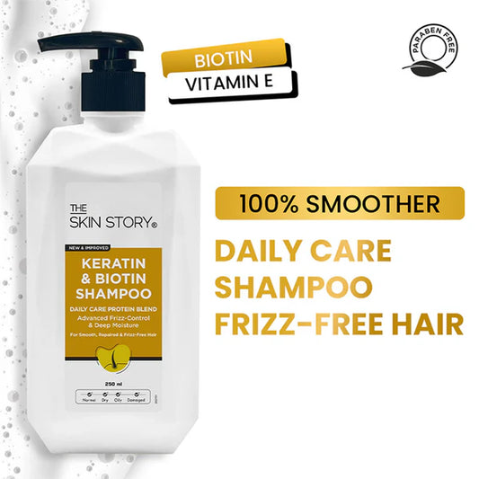 The Skin Story Advanced Frizz Control Keratin Shampoo - 250 ml