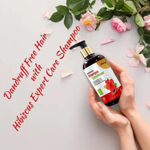 Urbaano Herbal Nourishing Onion Hair Oil & Anti Hairfall Hibiscus Shampoo - combo