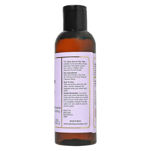 Tatvik Ayurveda Swacha Intimate Care Him (Aloevera & Tea Tree) - 100 ml