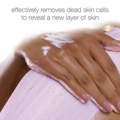 Dove Exfoliating Body Polish Scrub With Crushed Lavender And Coconut Milk - 298 gm