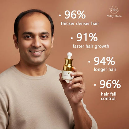 Milky Moon Ghanere Hair Oil for Hair Growth & Anti Hair Fall - 20 ml