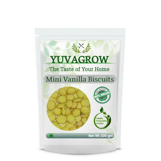 Yuvagrow Mini Vanilla Biscuits - 200 gm