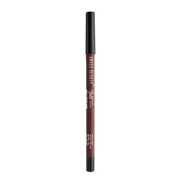 Swiss Beauty Bold Matt Lip Liner Pencil- 12 Dark Chocolate - 1.6 gm
