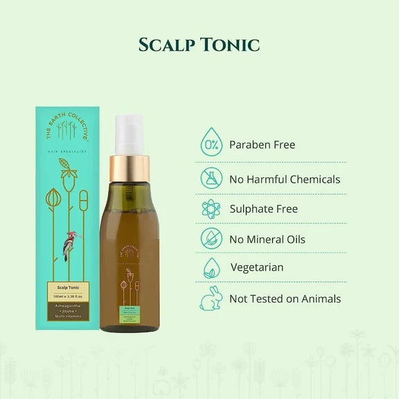 The Earth Collective Scalp Tonic - 100 ml