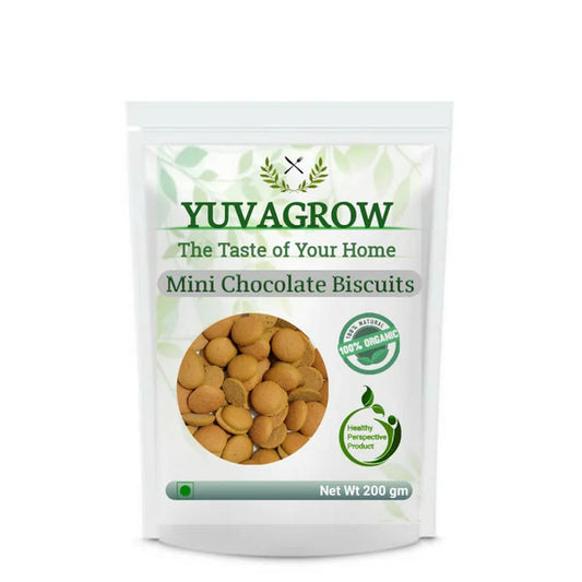 Yuvagrow Mini Chocolate Biscuits - 200 gm