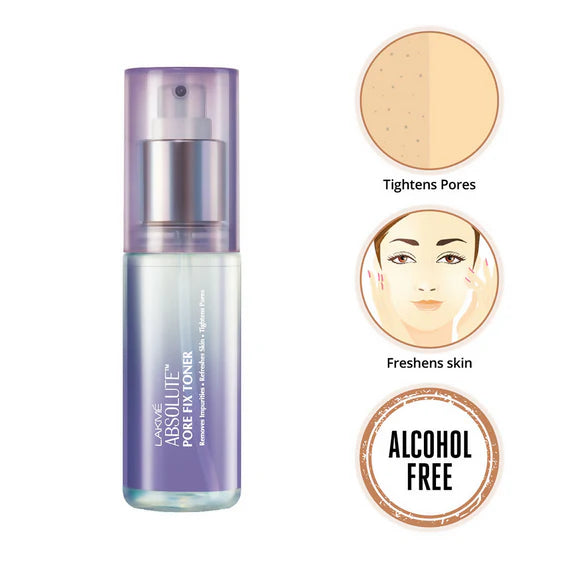 Lakme Absolute Pore Fix Toner to Remove Impurities - 60 ml