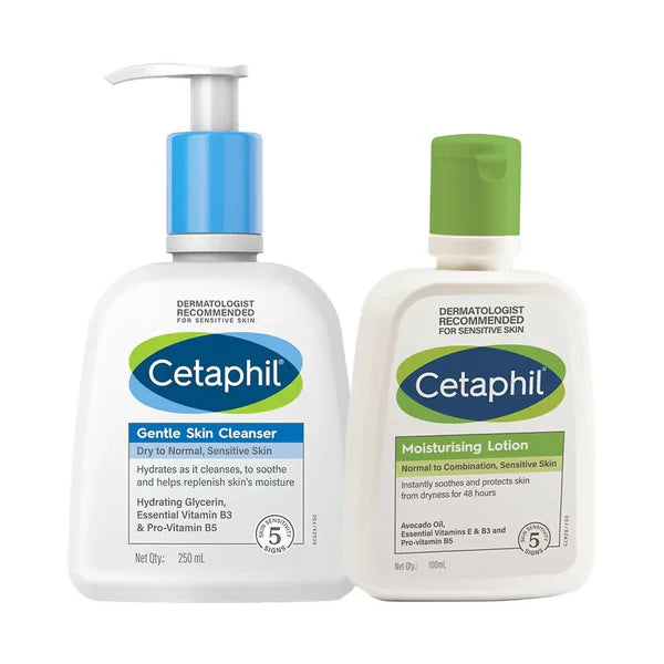 Cetaphil Sensitive Skin Essentials Combo - combo