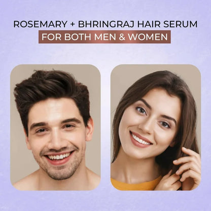 Just Herbs Rosemary Bhringraj Hair Serum - 80 ml