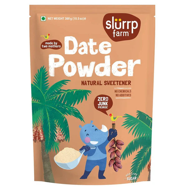 Slurrp Farm Date Powder for Little Ones. No Preservatives, No Chemicals - 300 gm