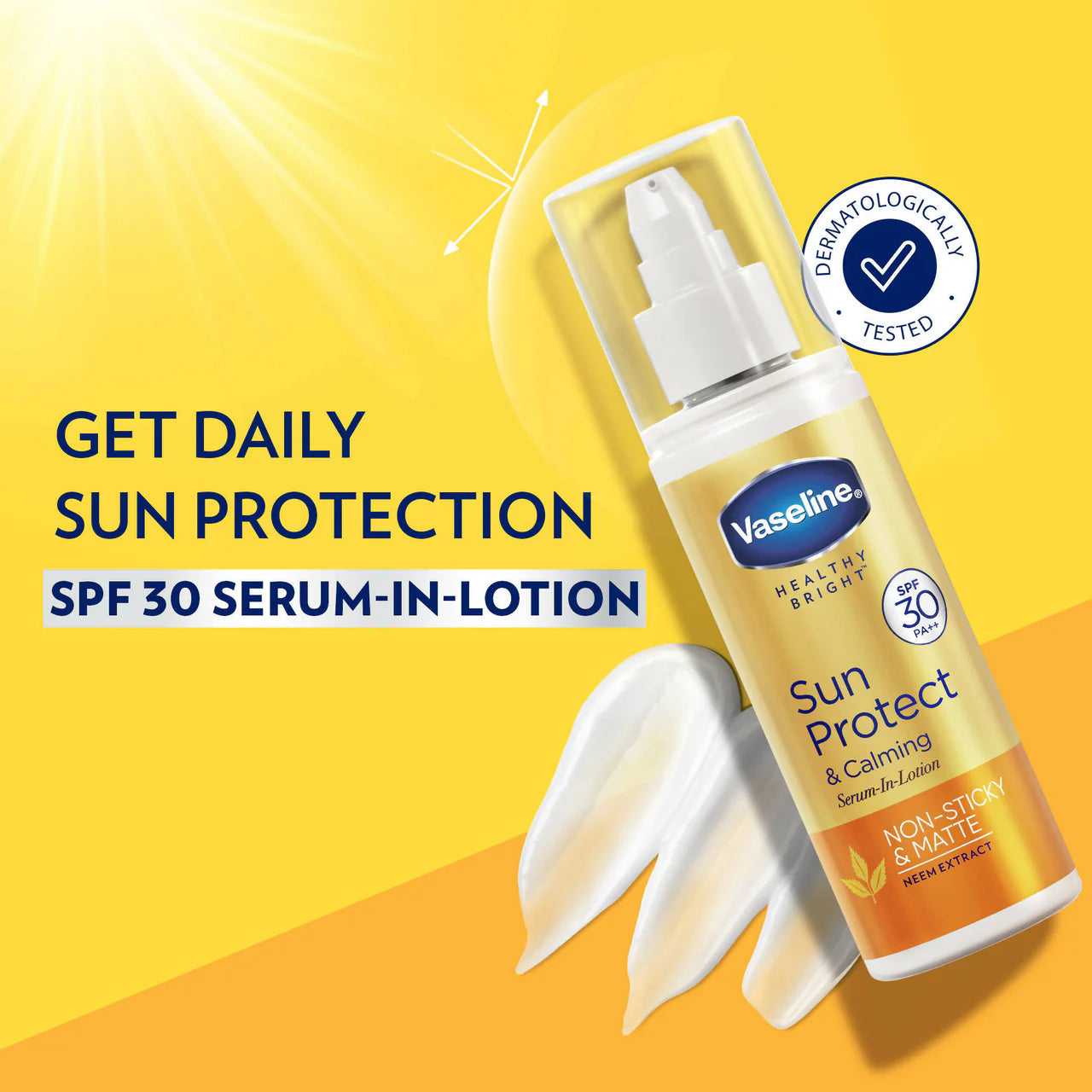 Vaseline Sun Protect & Calming Serum in Lotion with SPF 30