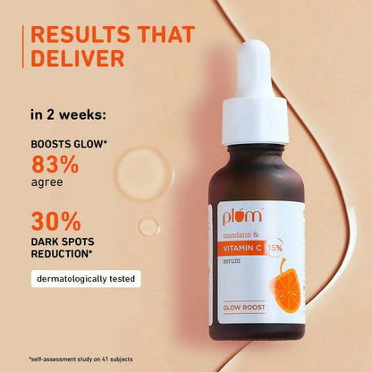 Plum Mandarin & Vitamin C Serum - 10 ml