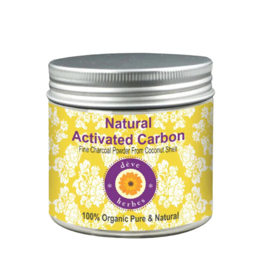 Deve Herbes Natural Activated Carbon Powder - 100 gm