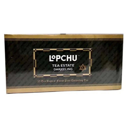 Lopchu Tea Estate Darjeeling 25 Tea Bags of Finest Pure Darjeeling Tea - 50 gm
