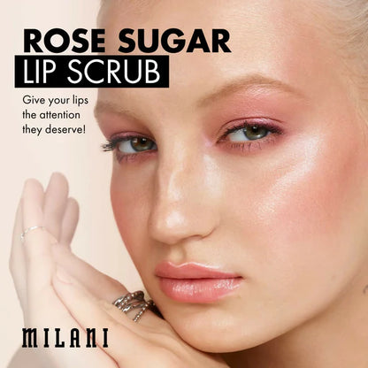 Milani Rose Sugar Lip Scrub - 12 gm