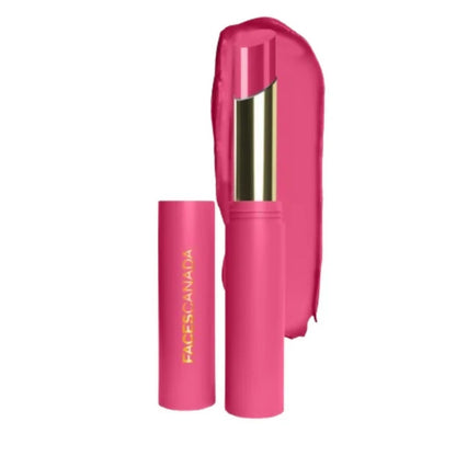 Faces Canada 3 in 1 LongStay Matte Lipstick - Bubblegum Pink 04 - 2 gm