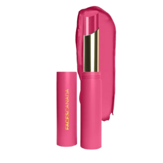 Faces Canada 3 in 1 LongStay Matte Lipstick - Bubblegum Pink 04 - 2 gm