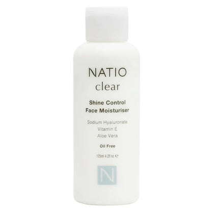 Natio Clear Shine Control Face Moisturiser - 125 ml