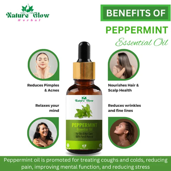 Nature Glow Herbal Rosmerry & Peppermint Hair Oil Combo - Combo