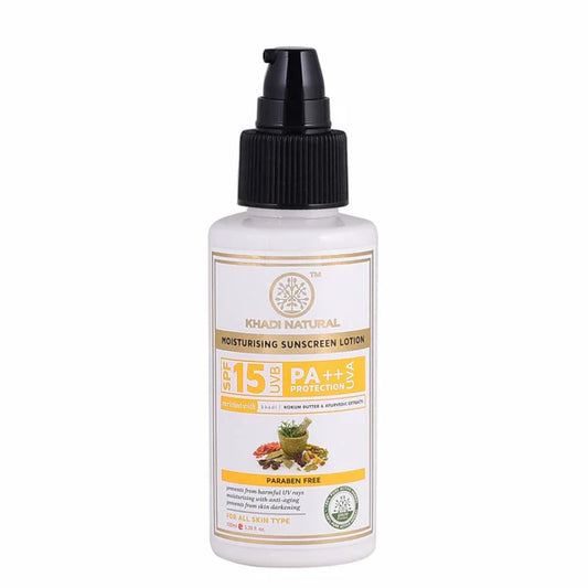 Khadi Natural Moisturising Sunscreen Lotion SPF 50 - 100 ml